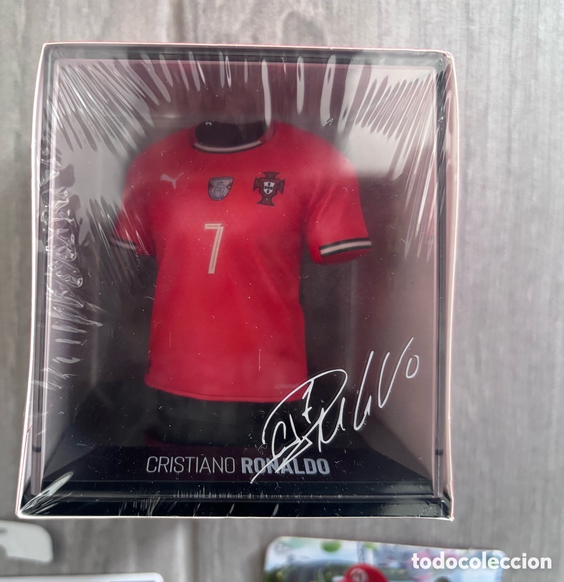 Cromos de f&uacute;tbol: R&eacute;plica Camiseta CR7 Cristiano Ronaldo Portugal