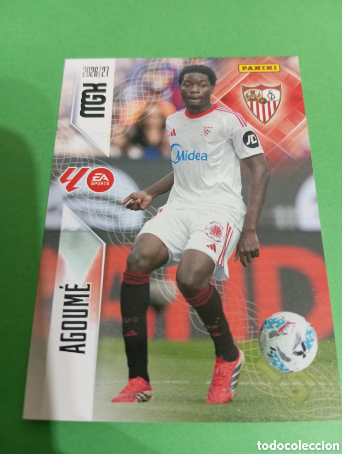 Cromos de f&uacute;tbol: Agoum&eacute; Sevilla n&deg;335 / PANINI MEGACRACKS 2026/2027