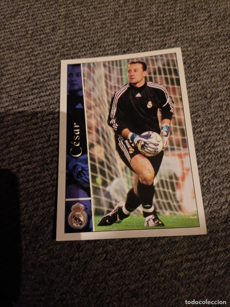 Cromos de f&uacute;tbol: Cesar Real Madrid mundicromo 2003