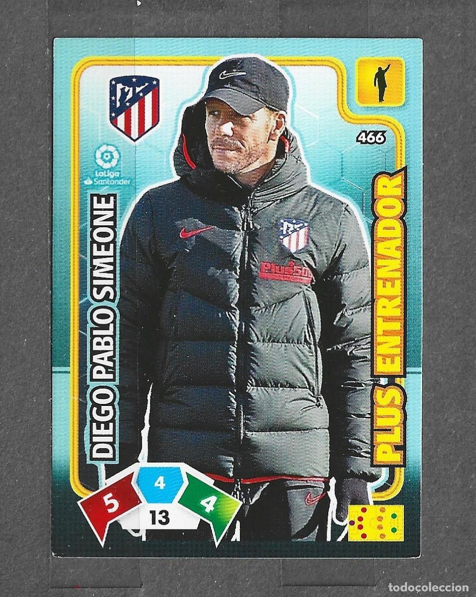 Cromos de f&uacute;tbol: Adrenalyn 19/20 - D Pablo Simeone - N&ordm; 466 - Atl&eacute;tico de Madrid - ( Plus Entrenador )