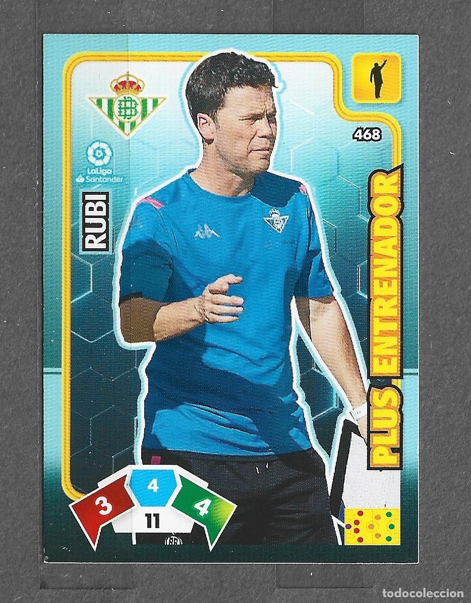 Cromos de f&uacute;tbol: Adrenalyn 19/20 - Rubi - N&ordm; 468 - Real Betis - ( Plus Entrenador )
