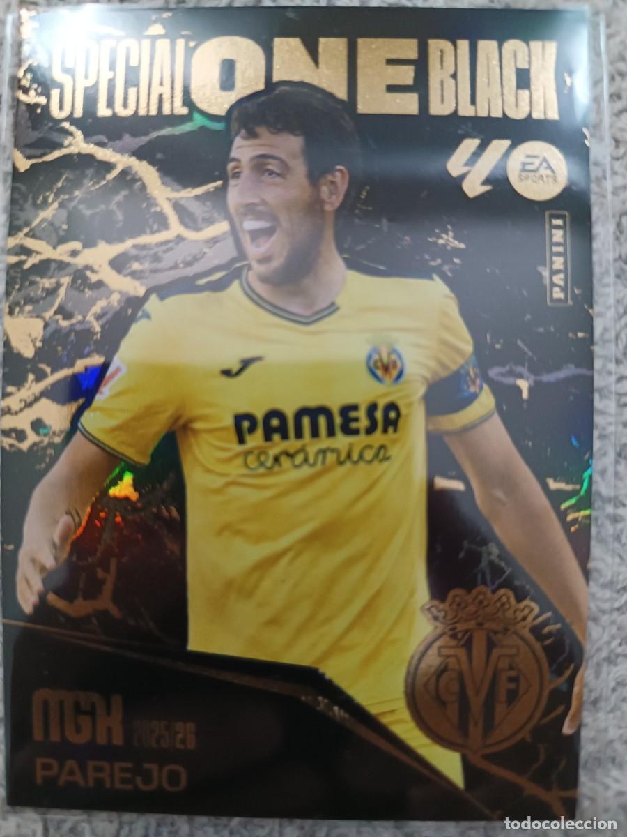 Cromos de f&uacute;tbol: MEGACRACKS 2025-2026 PAREJO SPECIAL ONE BLACK MEGACRACKS 25 26 MGK 2025 2026