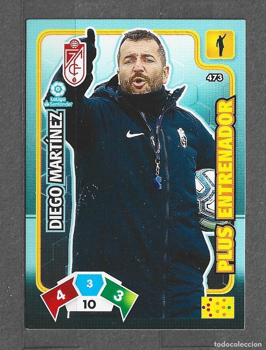 Cromos de f&uacute;tbol: Adrenalyn 19/20 - Diego Mart&iacute;nez - N&ordm; 473 - Granada - ( Plus Entrenador )