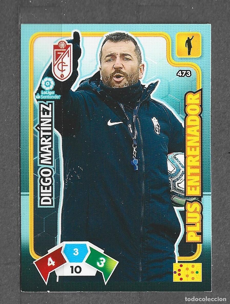 Cromos de f&uacute;tbol: Adrenalyn 19/20 - Diego Mart&iacute;nez - N&ordm; 473 - Granada - ( Plus Entrenador )