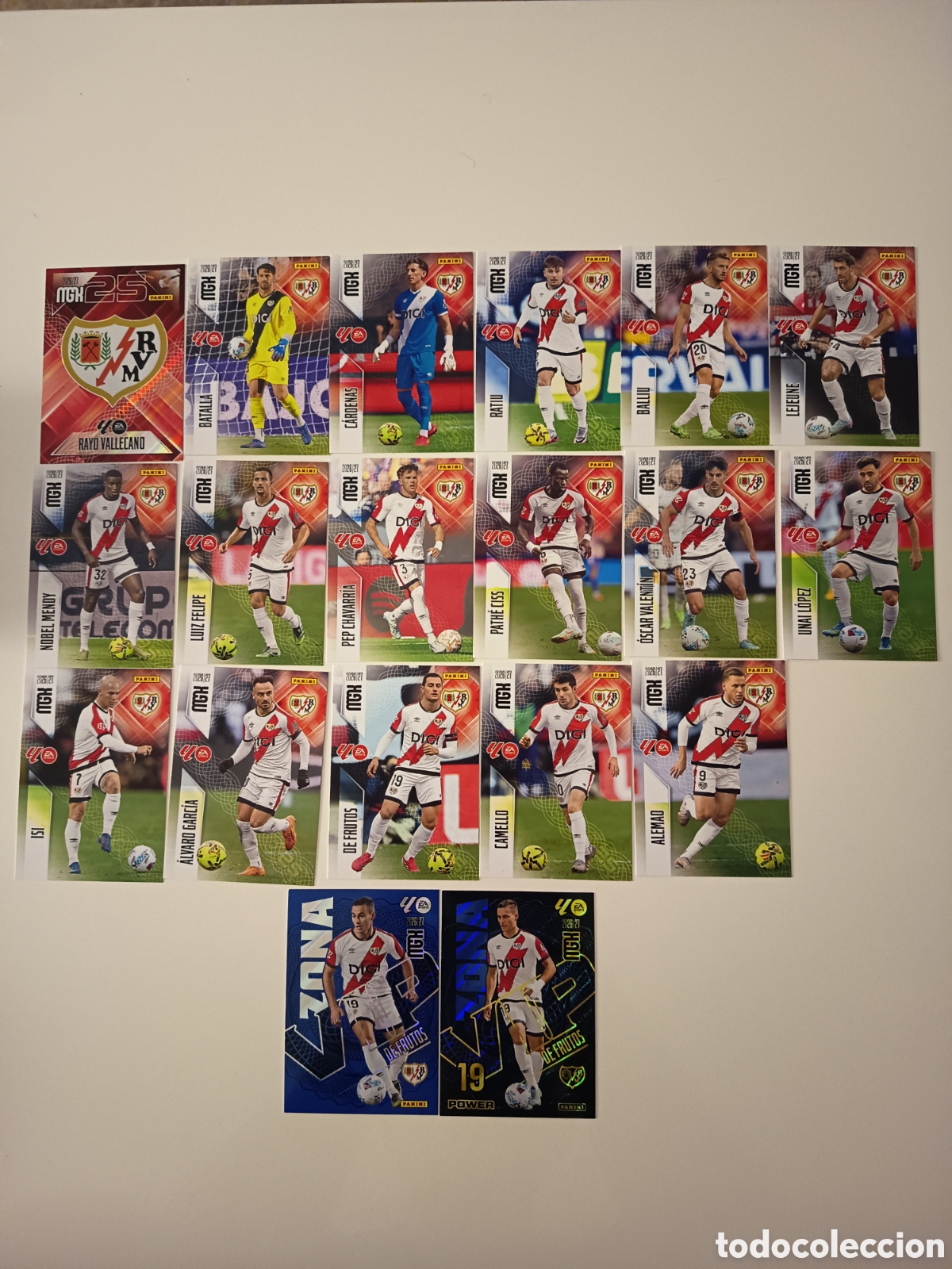Cromos de f&uacute;tbol: Rayo vallecano megacracks 2026-2027