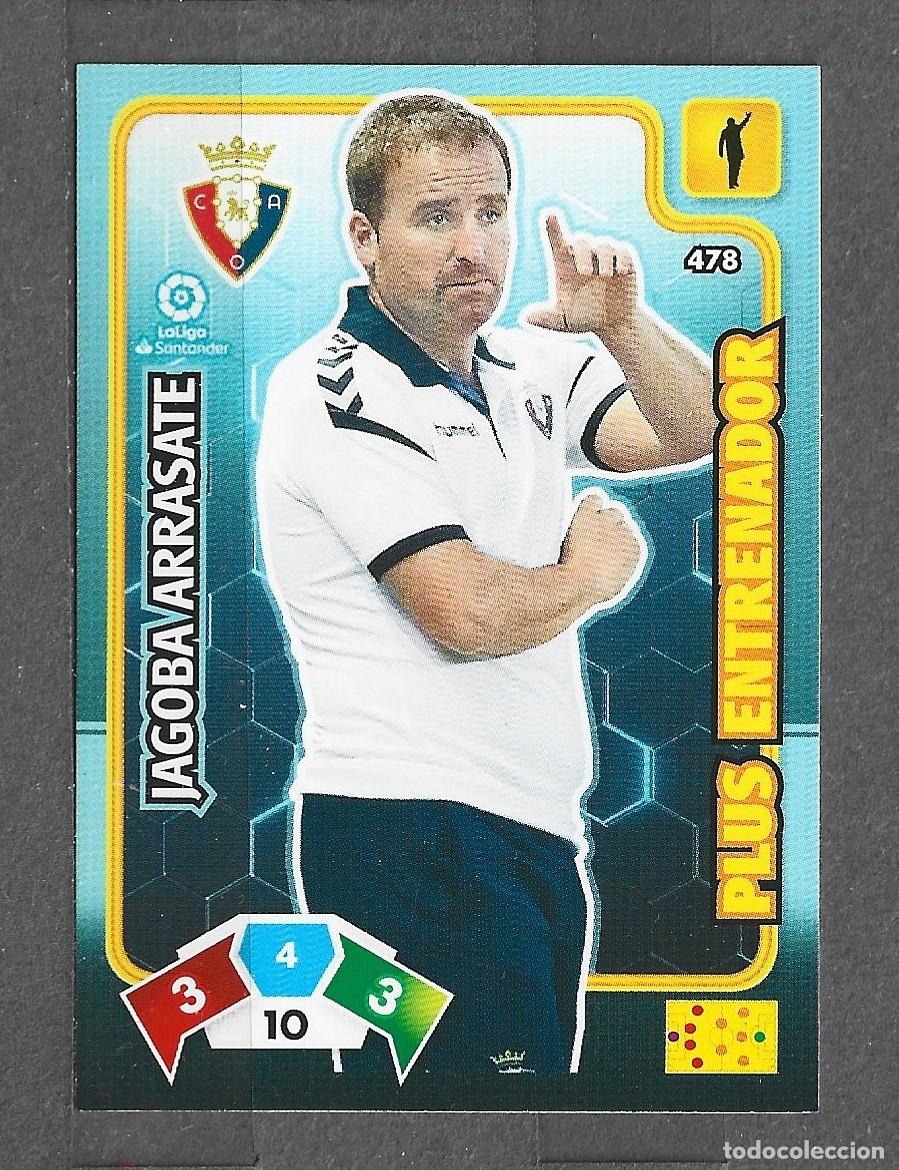 Cromos de f&uacute;tbol: Adrenalyn 19/20 - Jagoba Arrasate - N&ordm; 478 - Osasuna - ( Plus Entrenador )