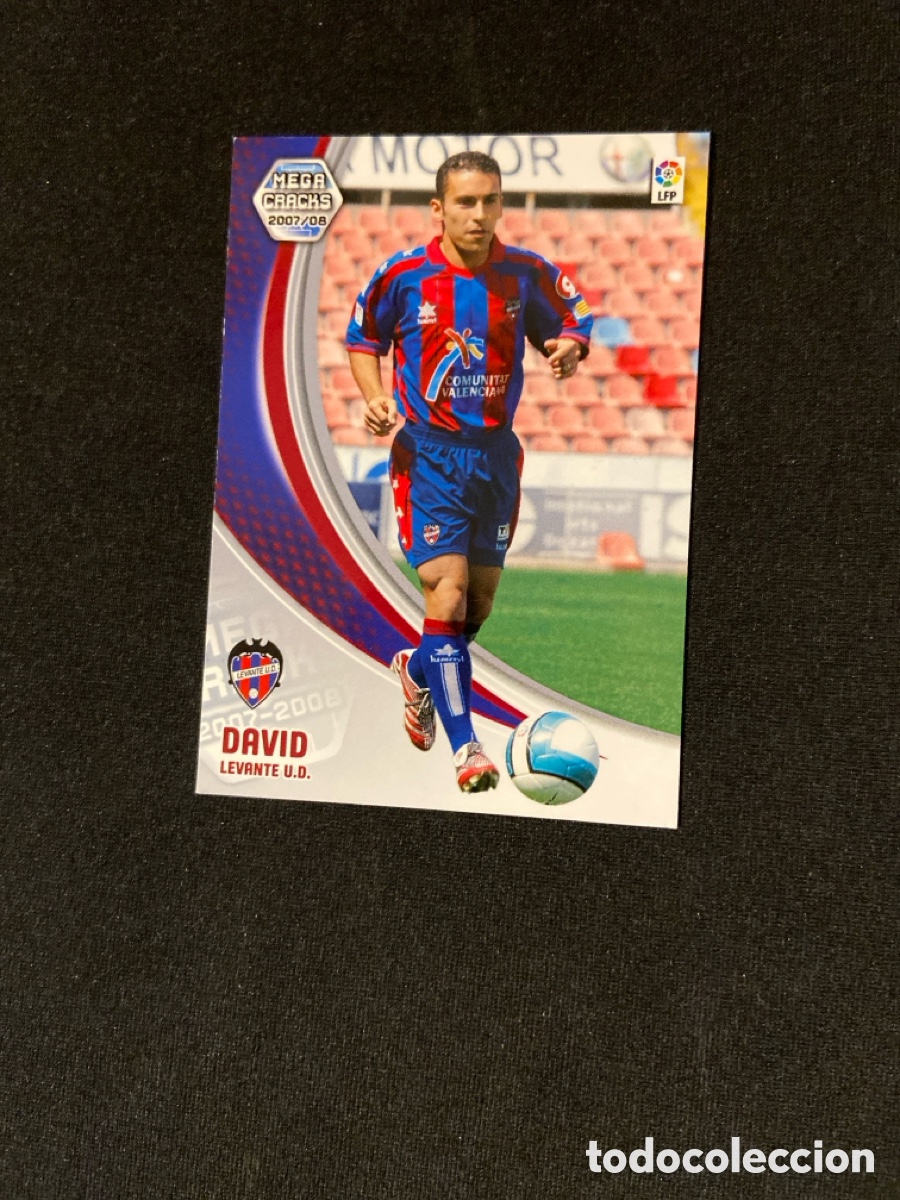 Cromos de f&uacute;tbol: DAVID 151 (LEVANTE) MEGA