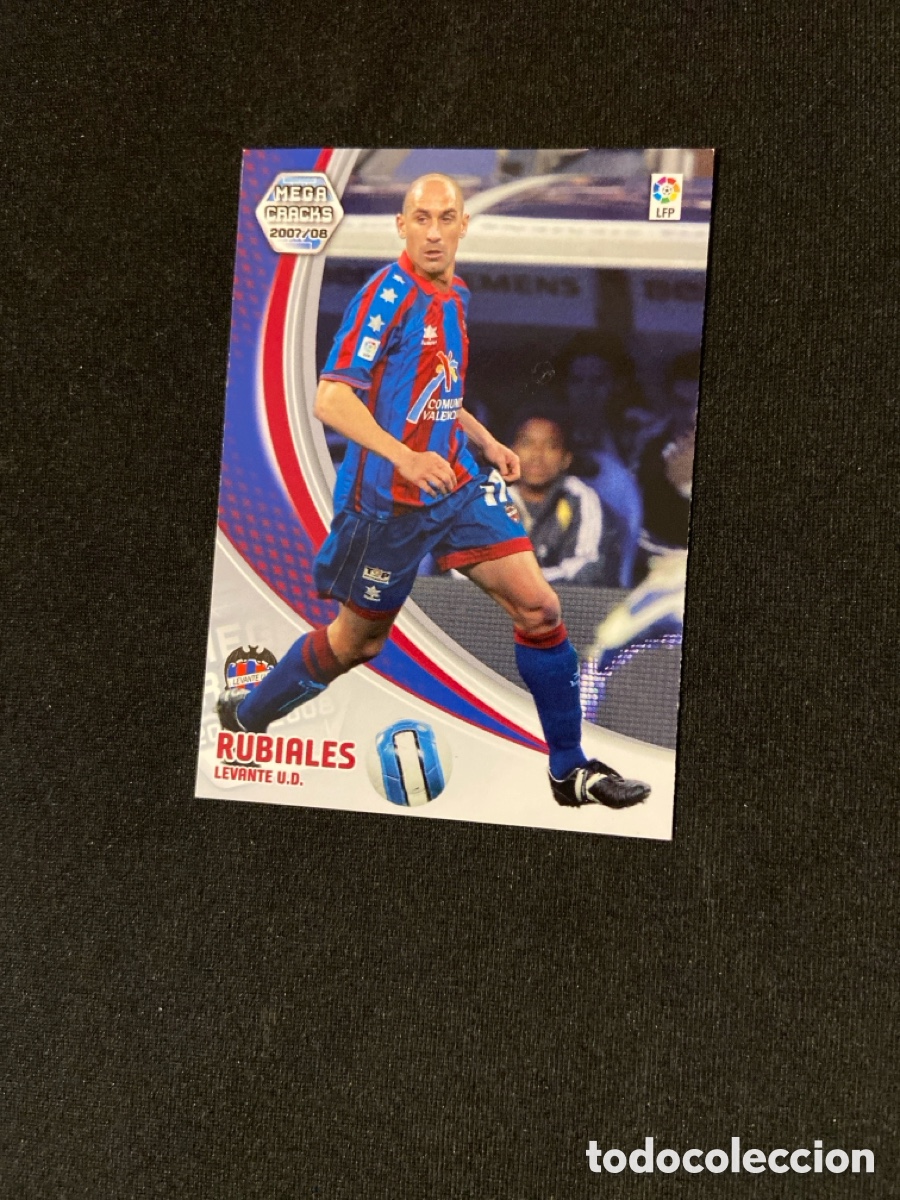 Cromos de f&uacute;tbol: RUBIALES 152 (LEVANTE) MEGA
