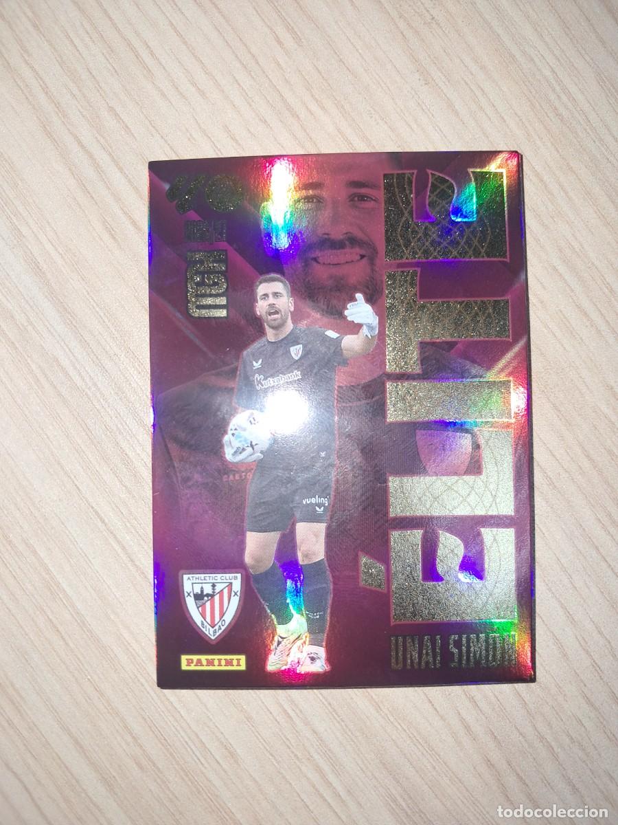 Fu&szlig;ball-Sticker: CARD MEGACRACKS TEMPORADA 26/27: &Eacute;LITE UNAI SIM&Oacute;N, N&deg; 17