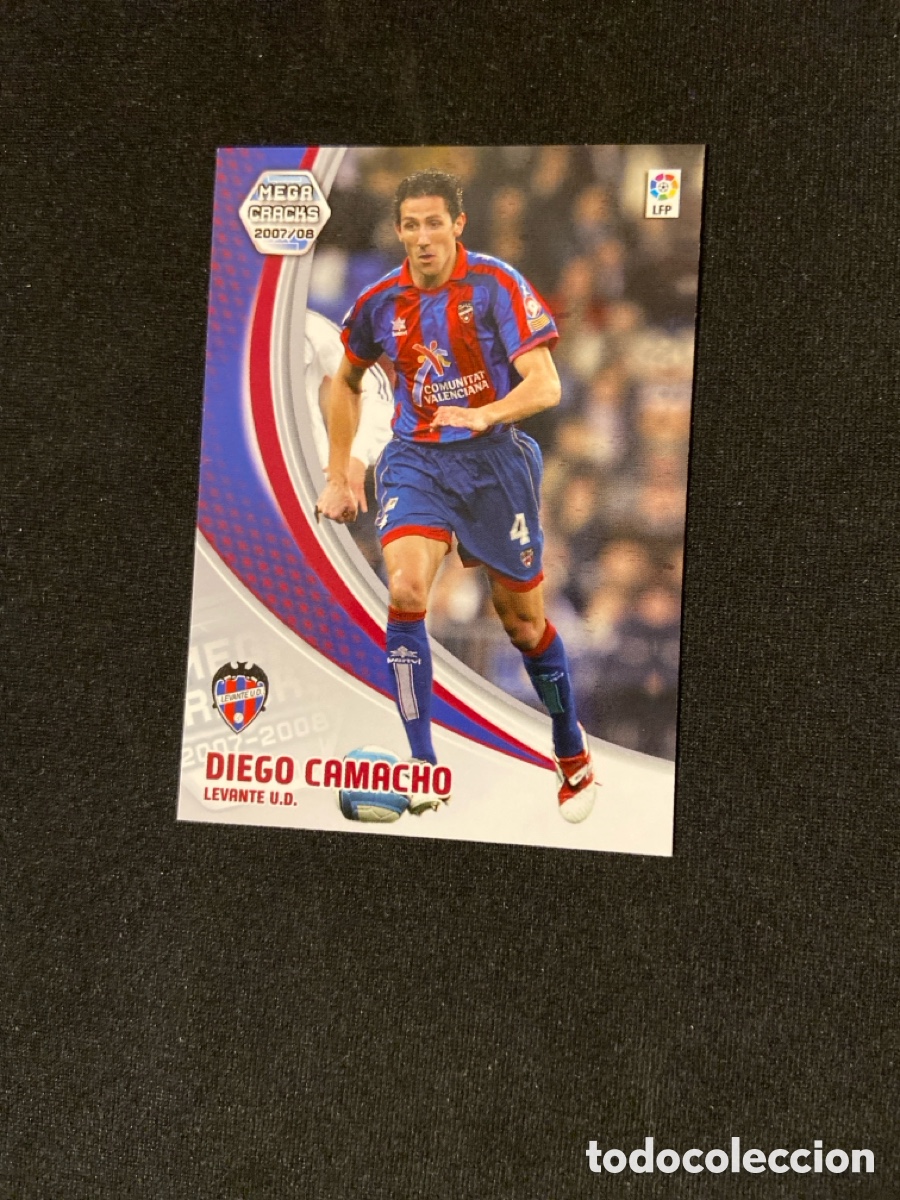 Cromos de f&uacute;tbol: DIEGO CAMACHO 153 (LEVANTE)
