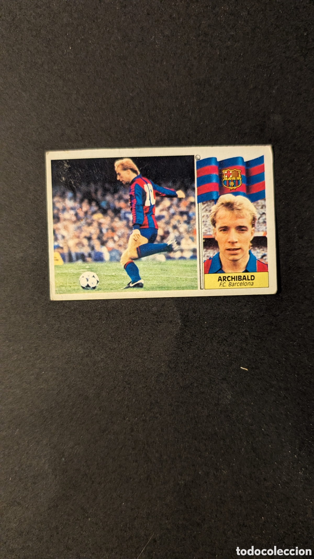 Fu&szlig;ball-Sticker: L1 ARCHIBALD BARCELONA LIGA ESTE 1986/87 86 87 DESPEGADO