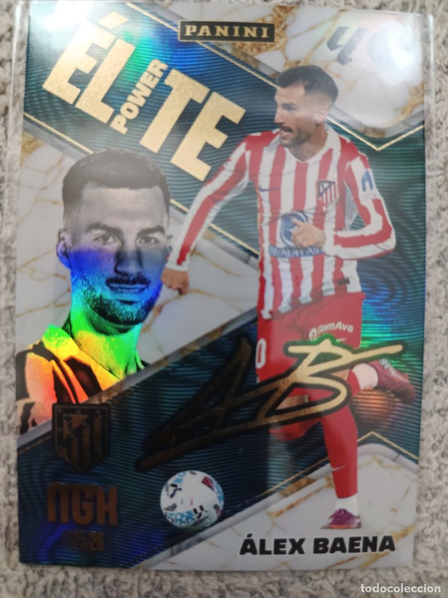 Cromos de f&uacute;tbol: MEGACRACKS 2025-2026 P506 &Aacute;lex Baena Atl&eacute;tico de Madrid ELITE POWER