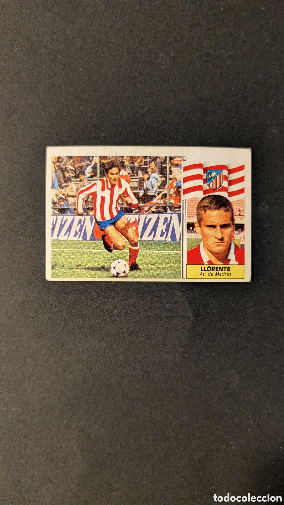 Figurine di Calcio: L1 LLORENTE ATLETICO MADRID VERSION LIGA ESTE 1986/87 86 87 DESPEGADO