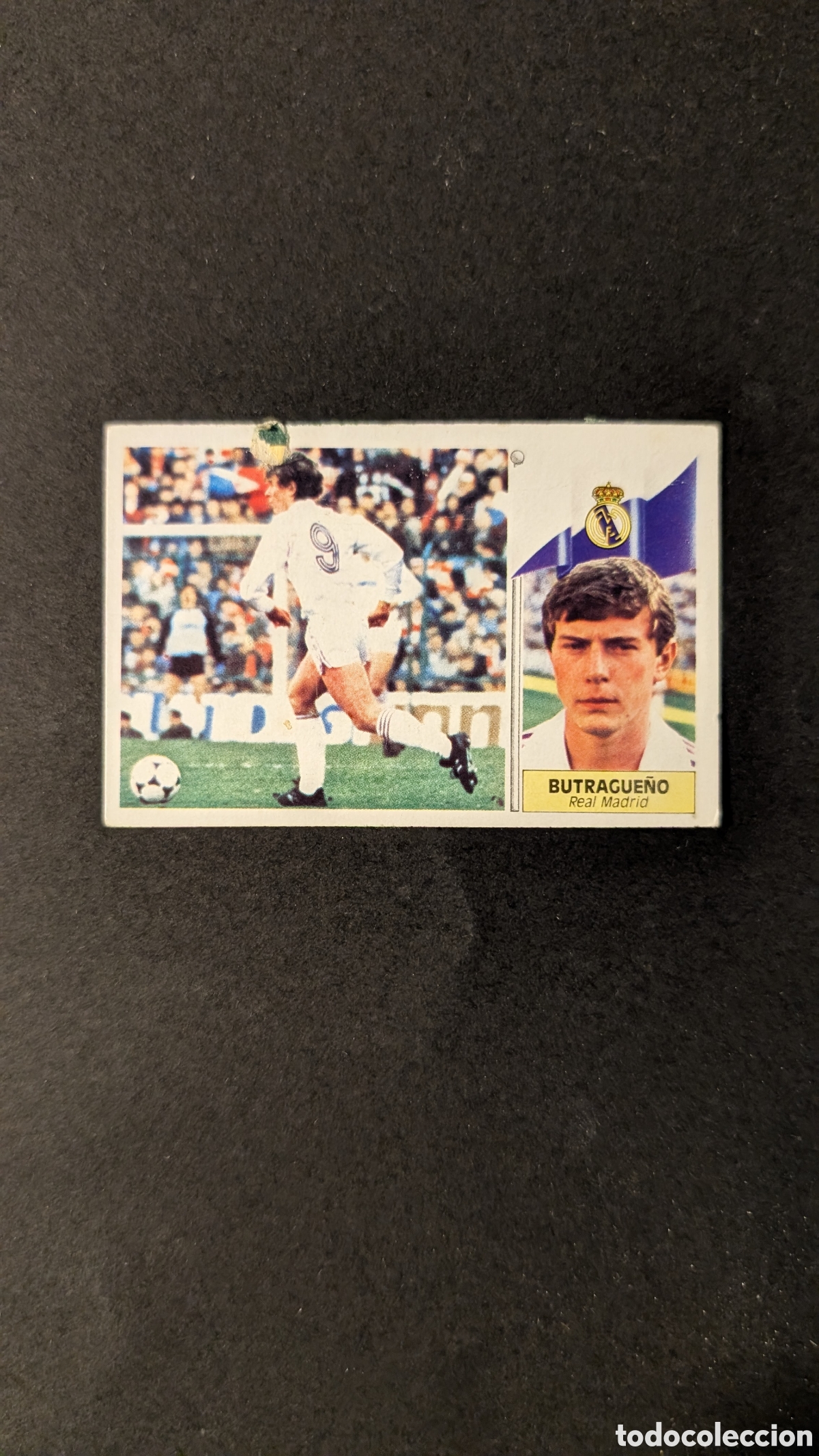 Figurine di Calcio: L1 BUTRAGUE&Ntilde;O REAL MADRID LIGA ESTE 1986/87 86 87 DESPEGADO