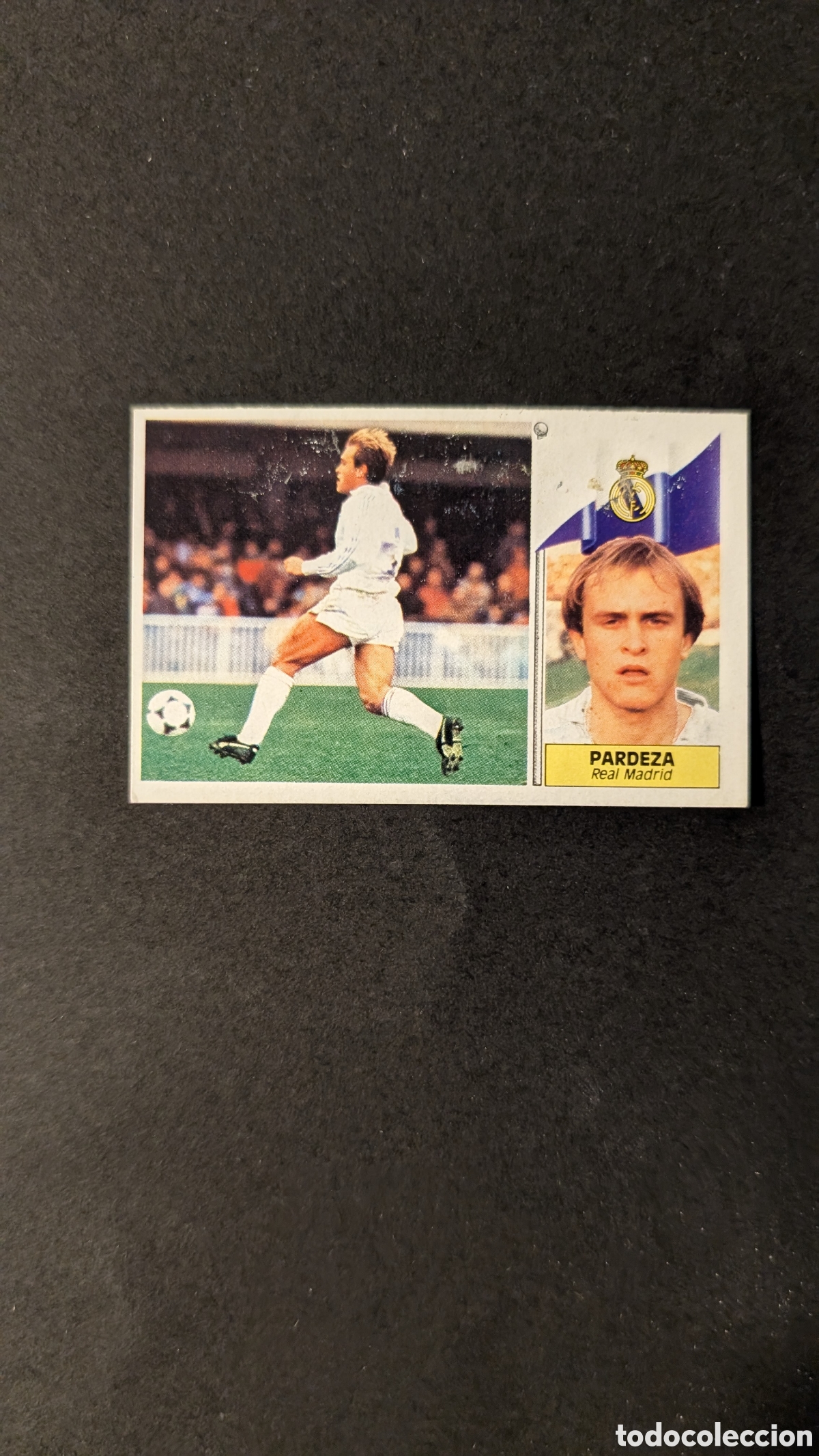 Figurine di Calcio: L1 PEDRAZA REAL MADRID LIGA ESTE 1986/87 86 87 DESPEGADO