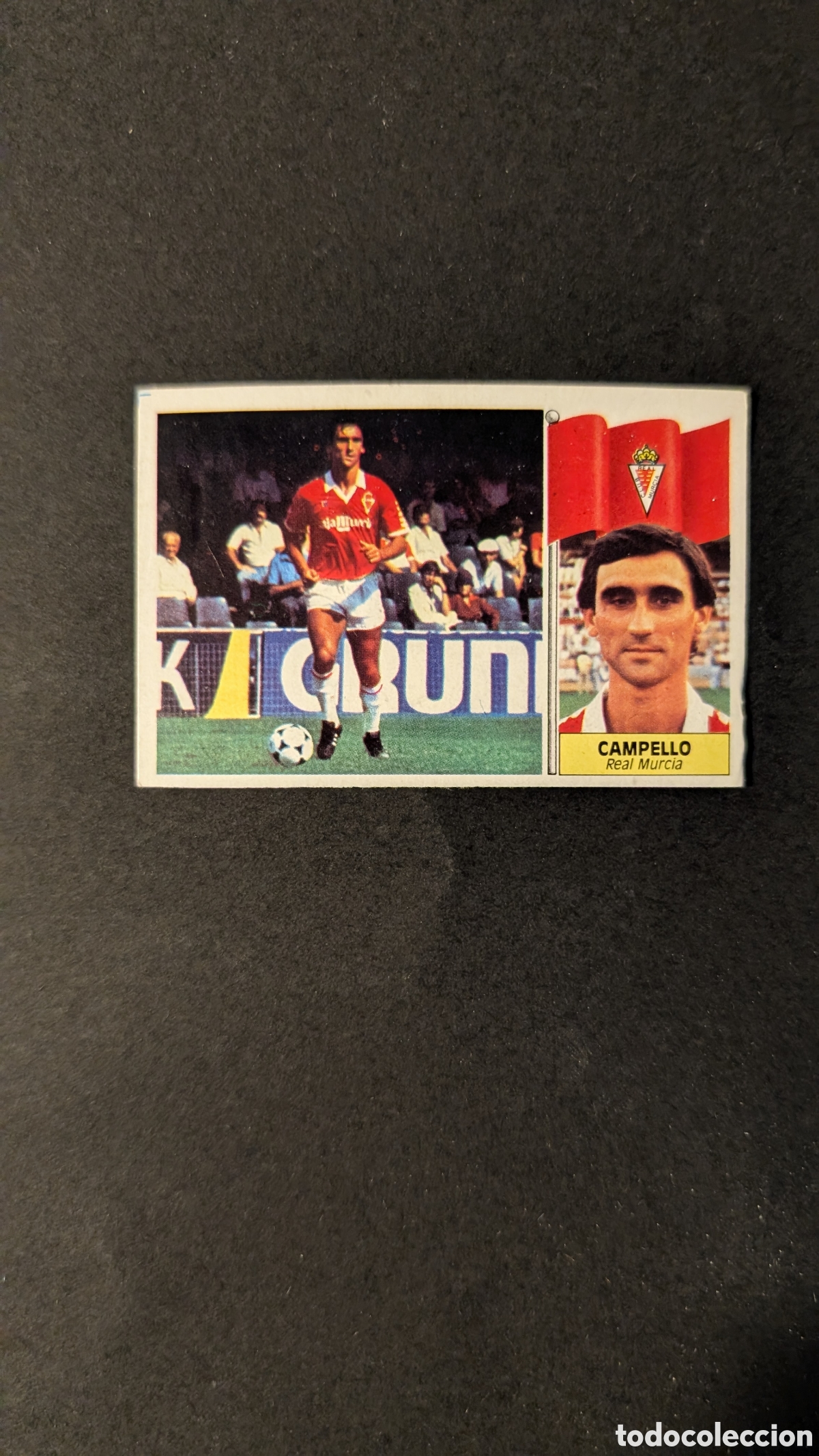 Cromos de Futebol: L1 CAMPELLO MURCIA BAJA LIGA ESTE 1986/87 86 87 DESPEGADO