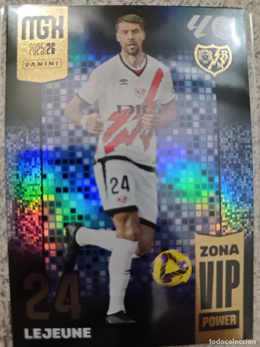 Cromos de Futebol: MEGACRACKS 2025-2026 P400 LEJEUNE RAYO VALLECANO ZONA VIP POWER