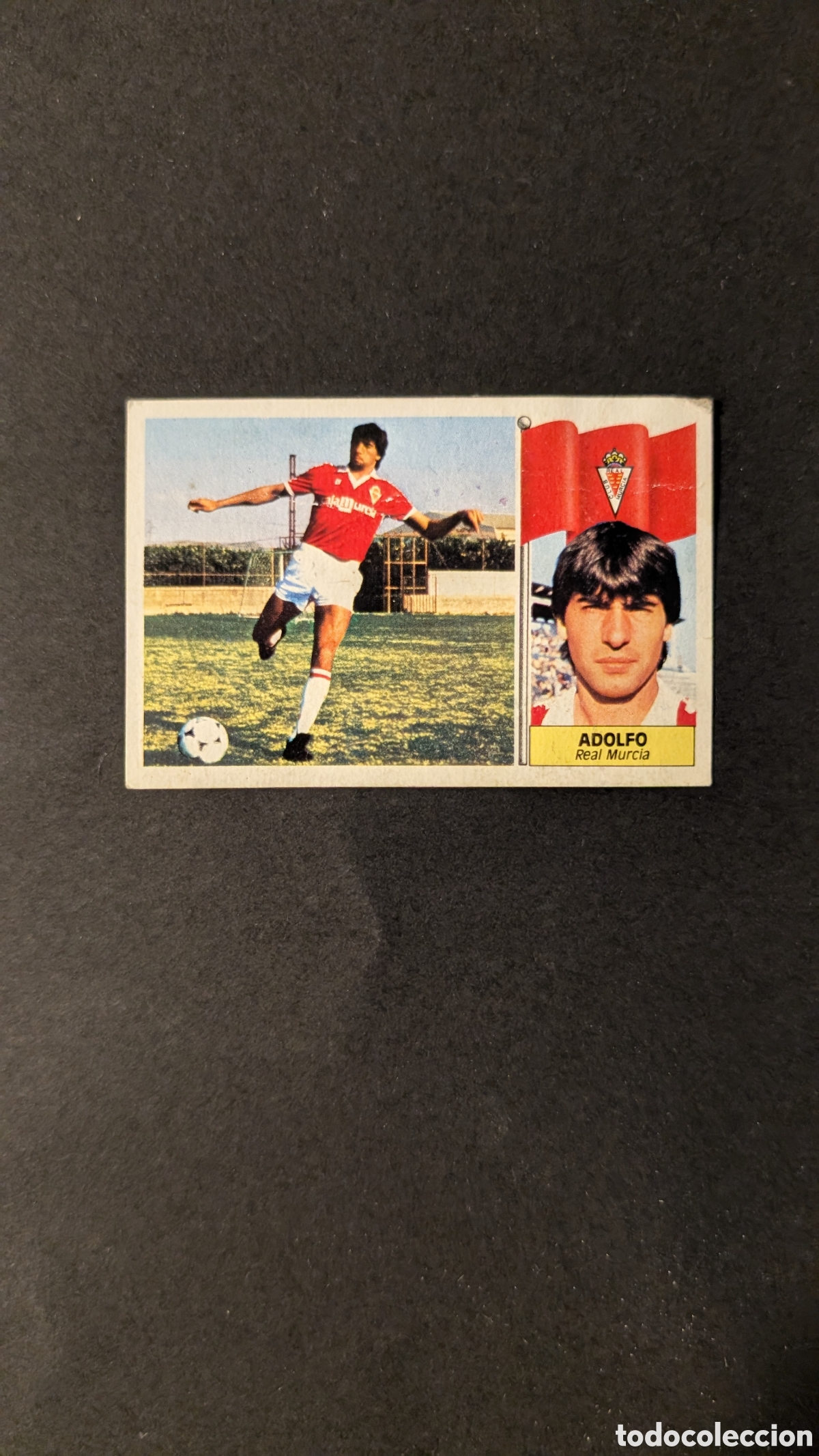 Cromos de Futebol: L1 ADOLFO MURCIA BAJA LIGA ESTE 1986/87 86 87 DESPEGADO