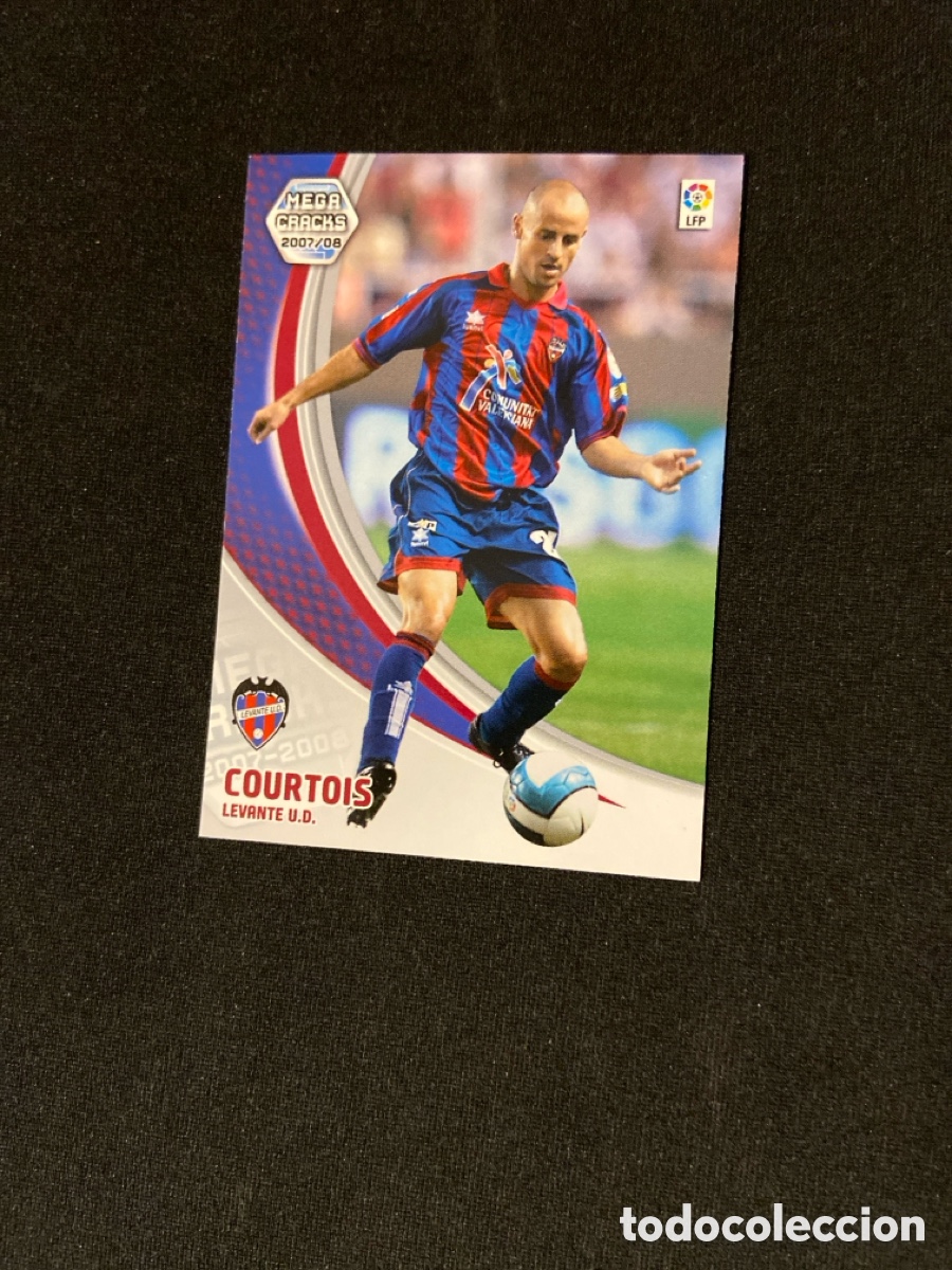 Cromos de f&uacute;tbol: COURTOIS 156 (LEVANTE) MEGA