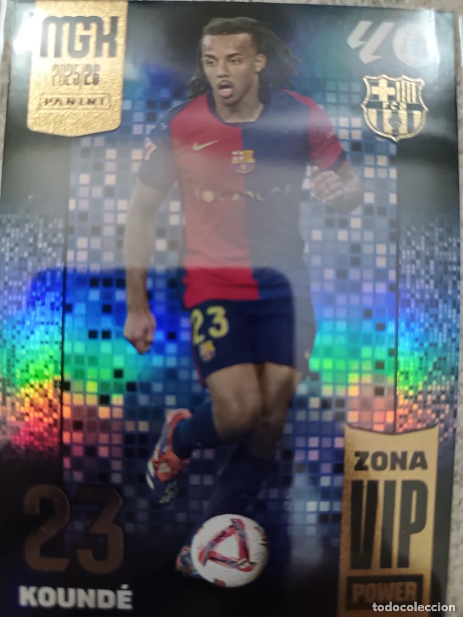 Cromos de f&uacute;tbol: MEGACRACKS 2025-2026 P 399 KOUND&Eacute; BARCELONA BAR&Ccedil;A ZONA VIP POWER