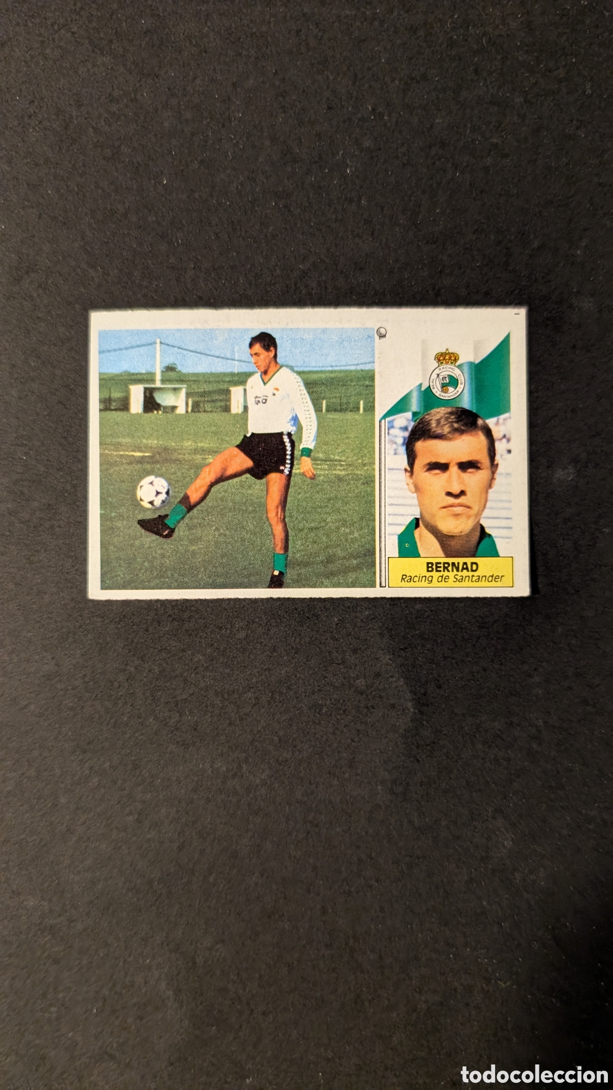 Figurine di Calcio: L1 BERNAD RACING SANTANDER BAJA LIGA ESTE 1986/87 86 87 DESPEGADO LEVE