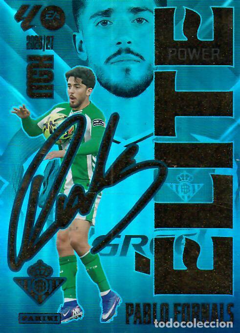Cromos de f&uacute;tbol: STICKER PANINI MEGACRACKS 26 27 - MGK 14P ELITE POWER - PABLO FORNALS - BETIS