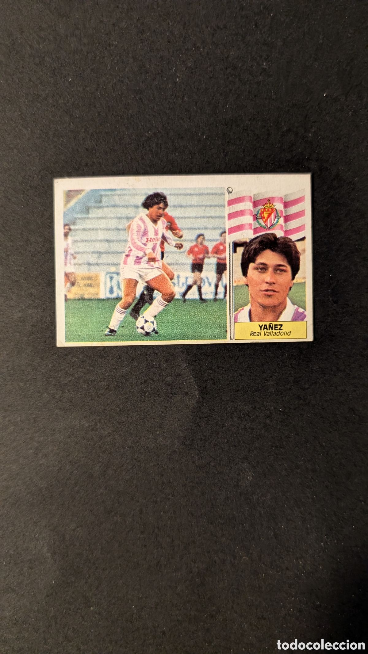 Cromos de Futebol: L1 YA&Ntilde;EZ VALLADOLID BAJA LIGA ESTE 1986/87 86 87 DESPEGADO