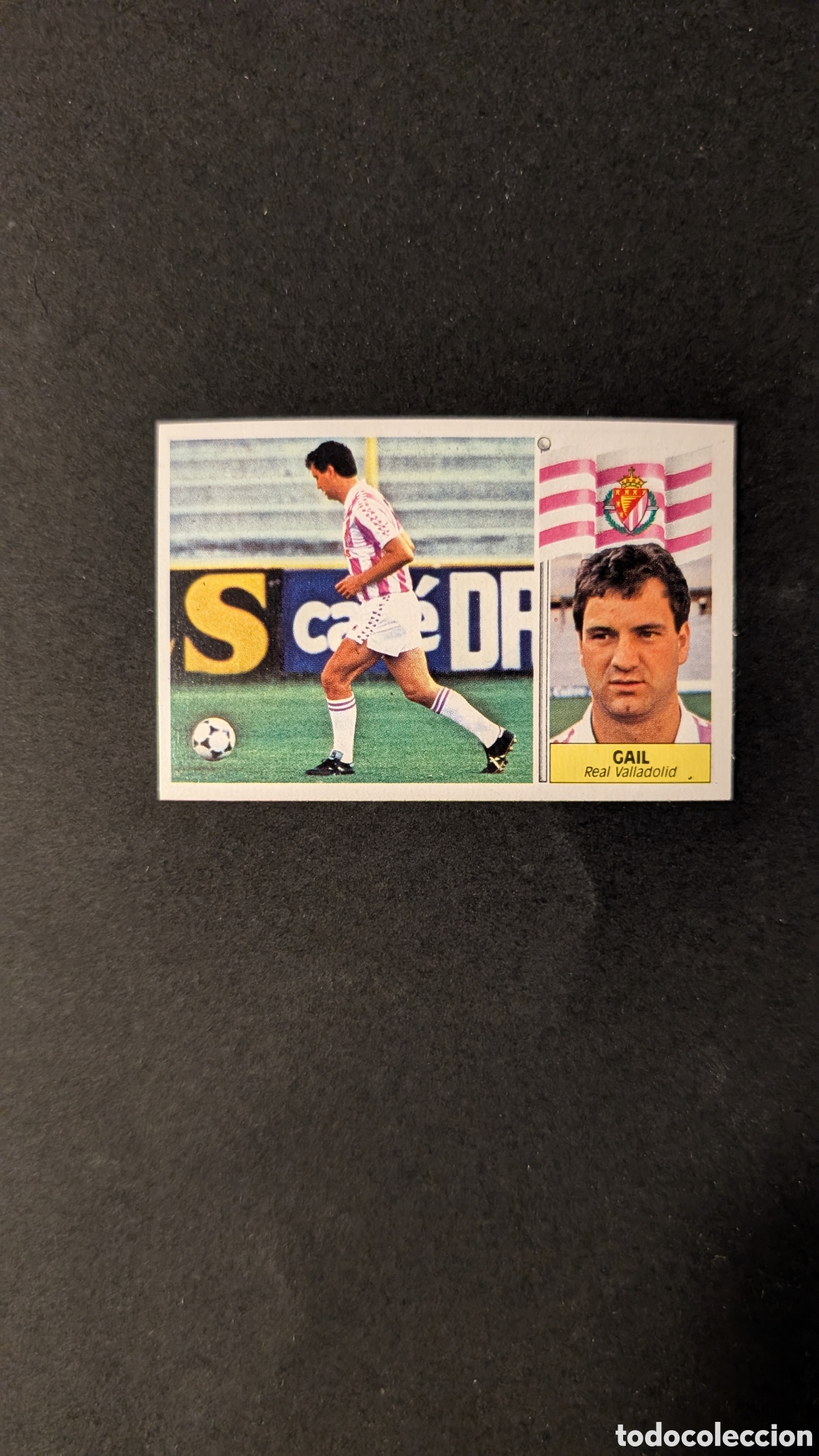 Cromos de Futebol: L1 GAIL VALLADOLID BAJA LIGA ESTE 1986/87 86 87 DESPEGADO