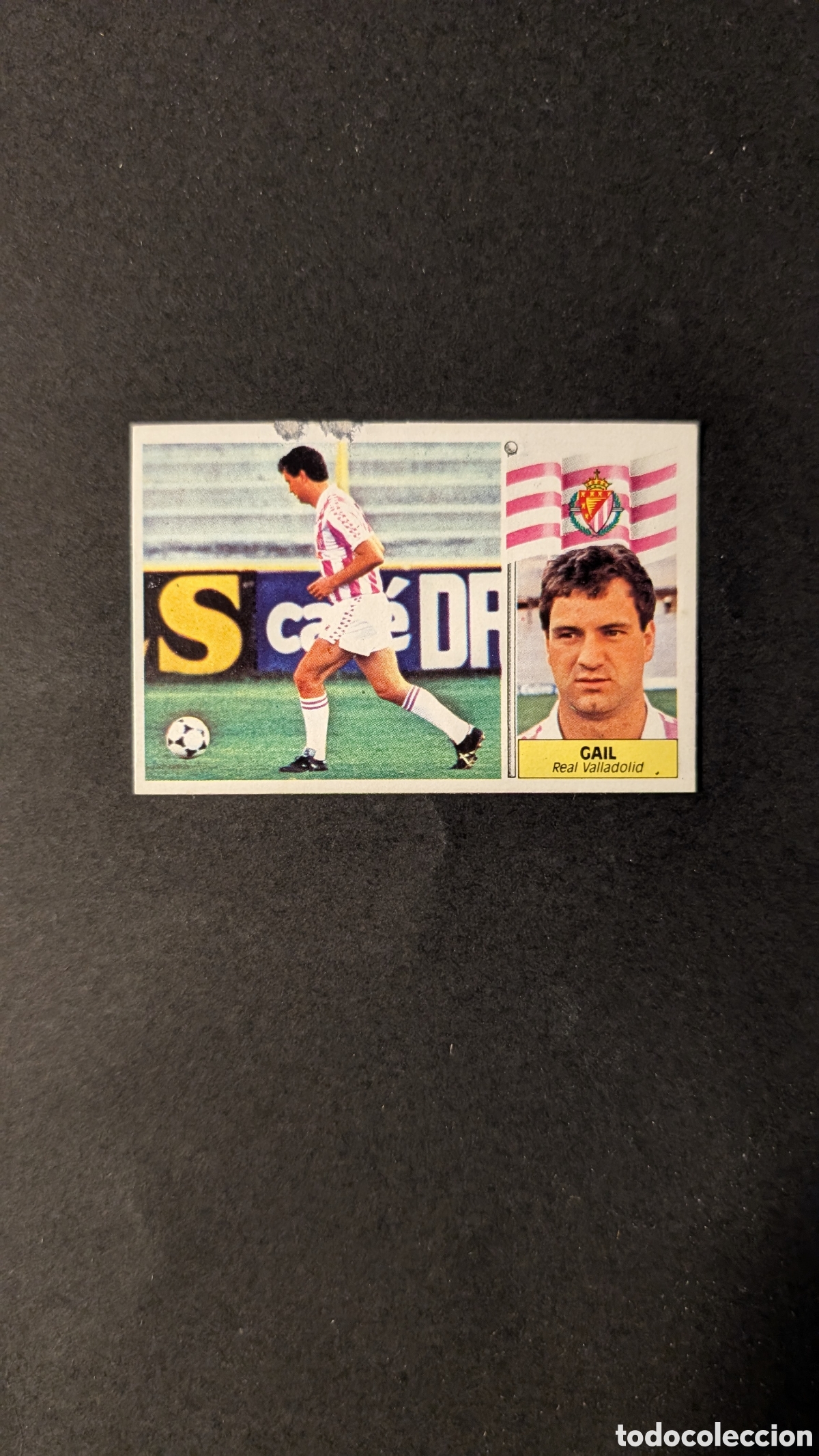 Cromos de Futebol: L1 GAIL VALLADOLID BAJA LIGA ESTE 1986/87 86 87 DESPEGADO