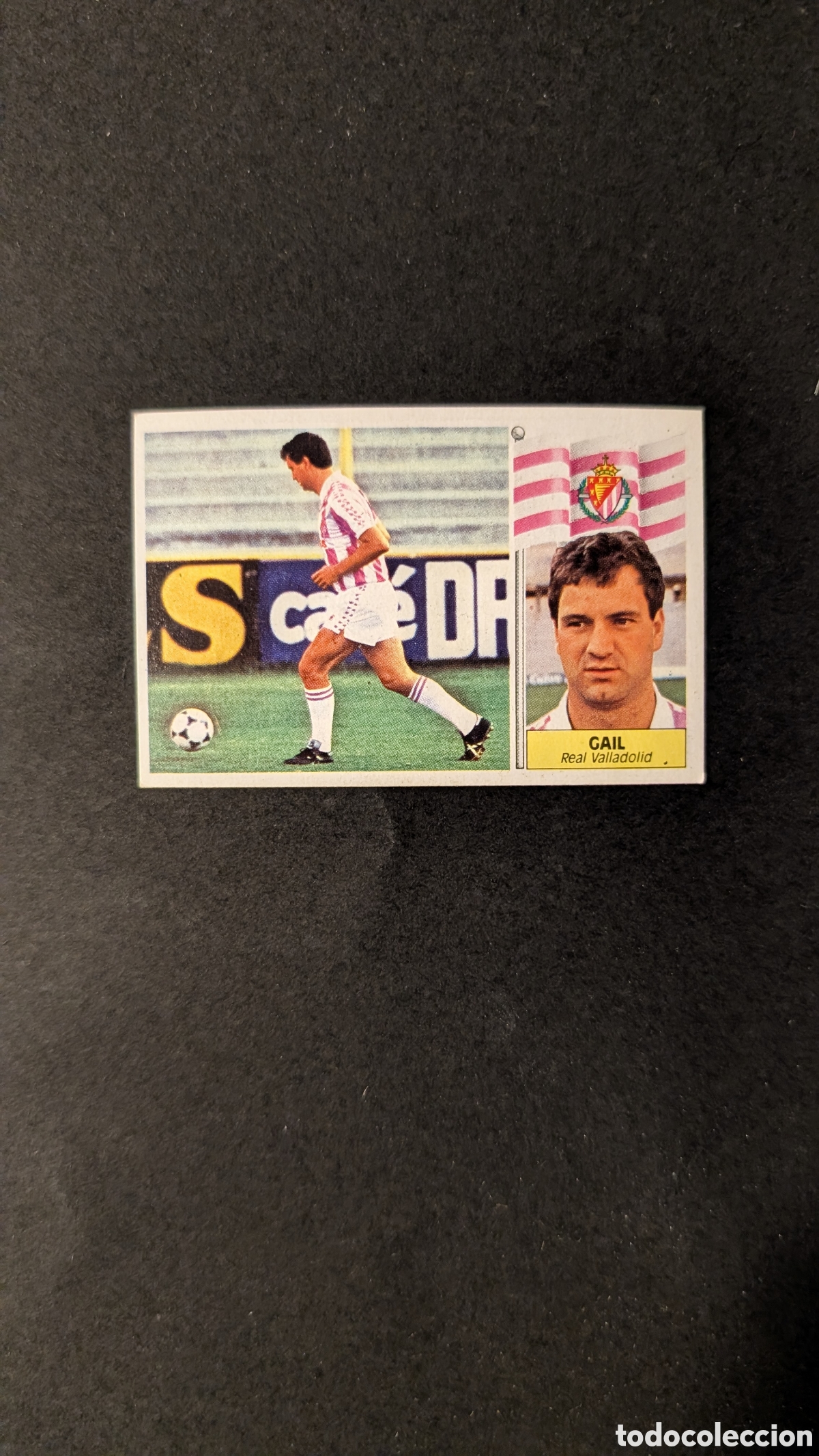 Cromos de Futebol: L1 GAIL VALLADOLID BAJA LIGA ESTE 1986/87 86 87 DESPEGADO LEVE