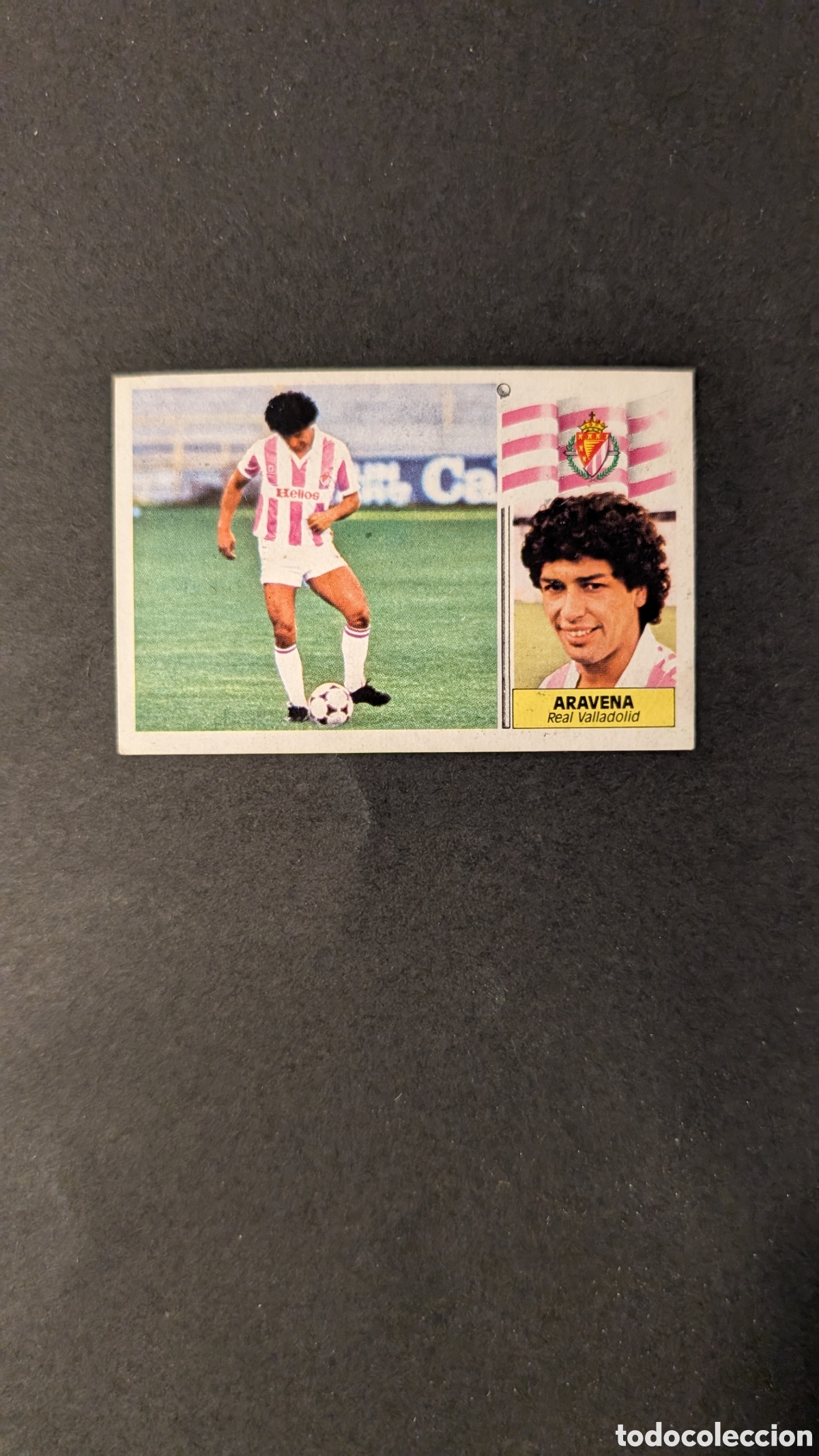 Cromos de Futebol: L1 ARAVENA VALLADOLID BAJA LIGA ESTE 1986/87 86 87 DESPEGADO LEVE