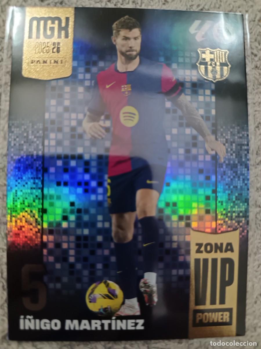 Figurine di Calcio: MEGACRACKS 2025-2026 P396 I&Ntilde;IGO MARTINEZ ZONA VIP POWER