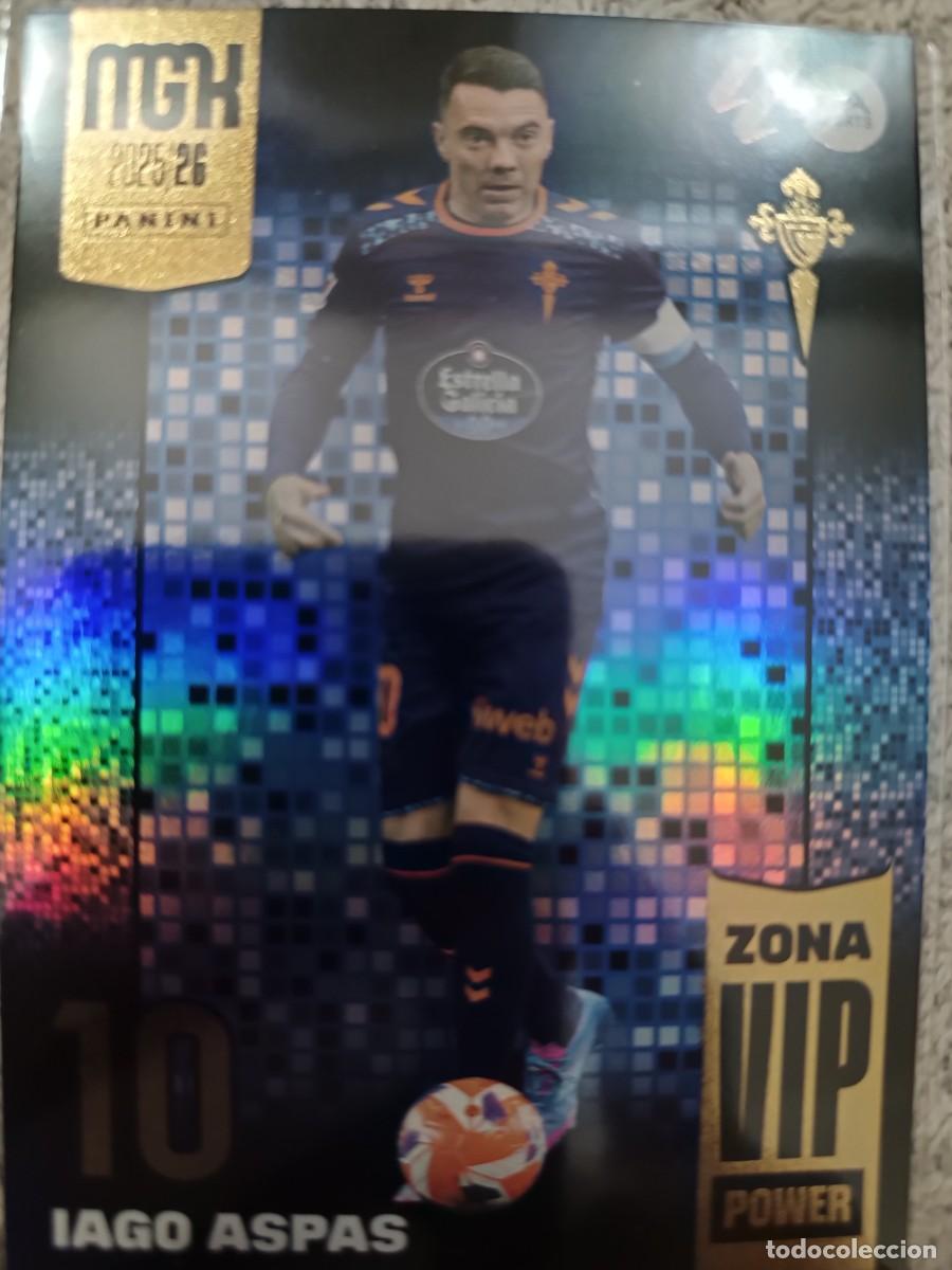 Figurine di Calcio: MEGACRACKS 2025-2026 P395 IAGO ASPAS ZONA VIP POWER