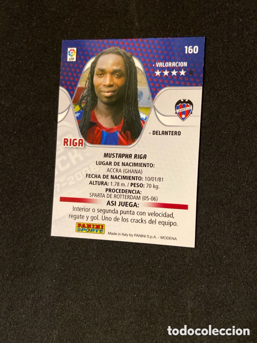 Cromos de f&uacute;tbol: RIGA 160 (LEVANTE) MEGA - Foto 2