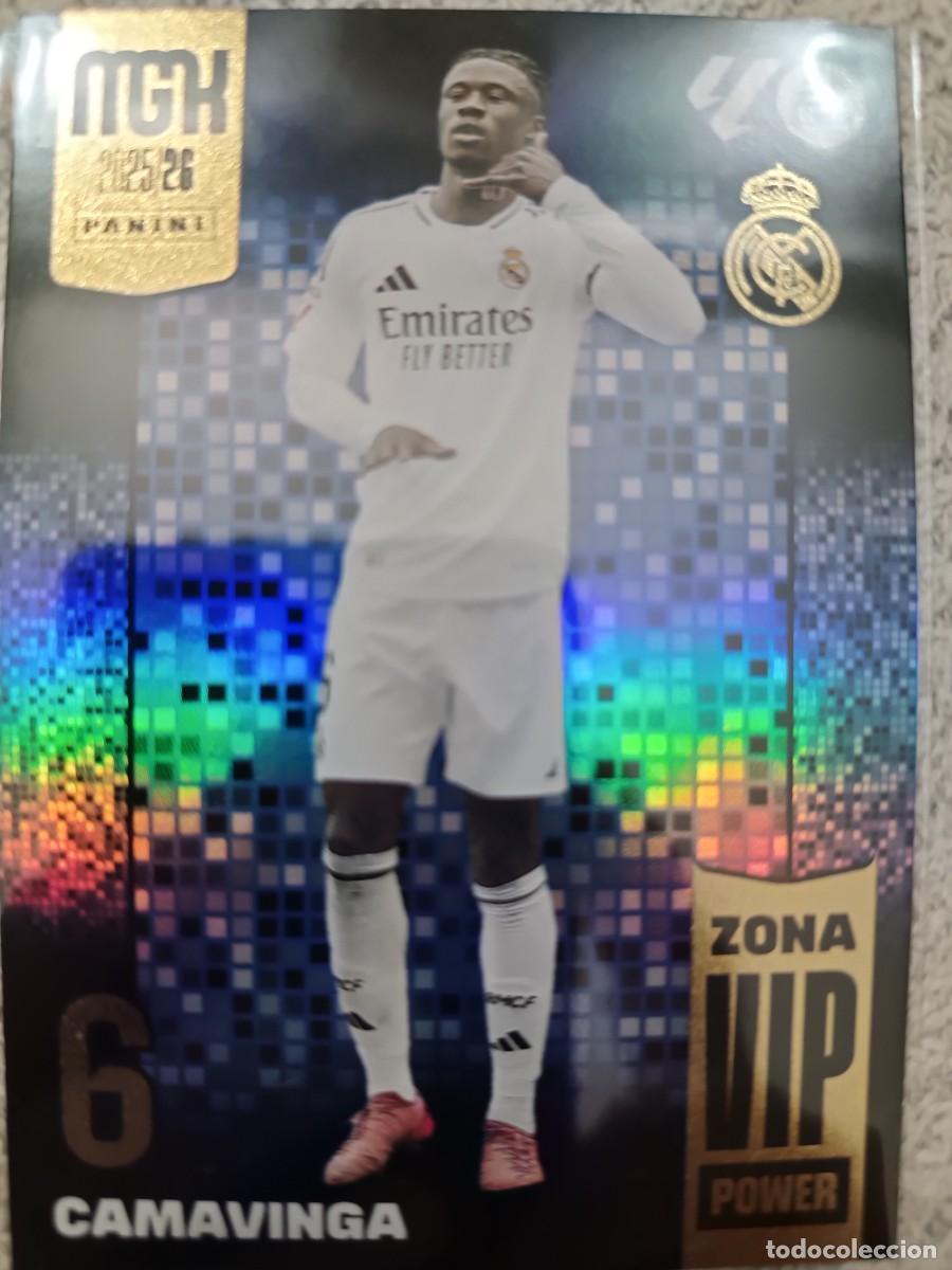 Cromos de Futebol: MEGACRACKS 2025-2026 P391 CAMAVINGA ZONA VIP POWER