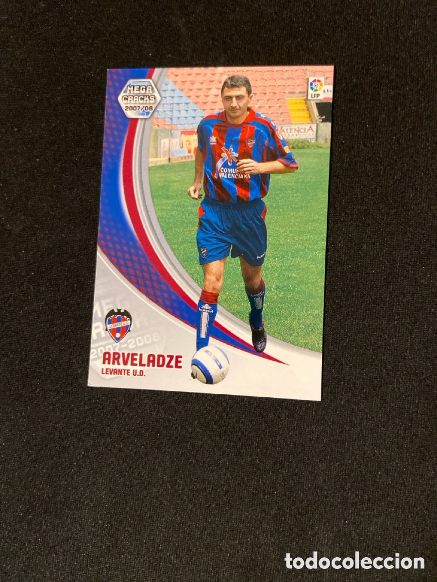 Cromos de Futebol: ARVELADZE 162 (LEVANTE) MEGA