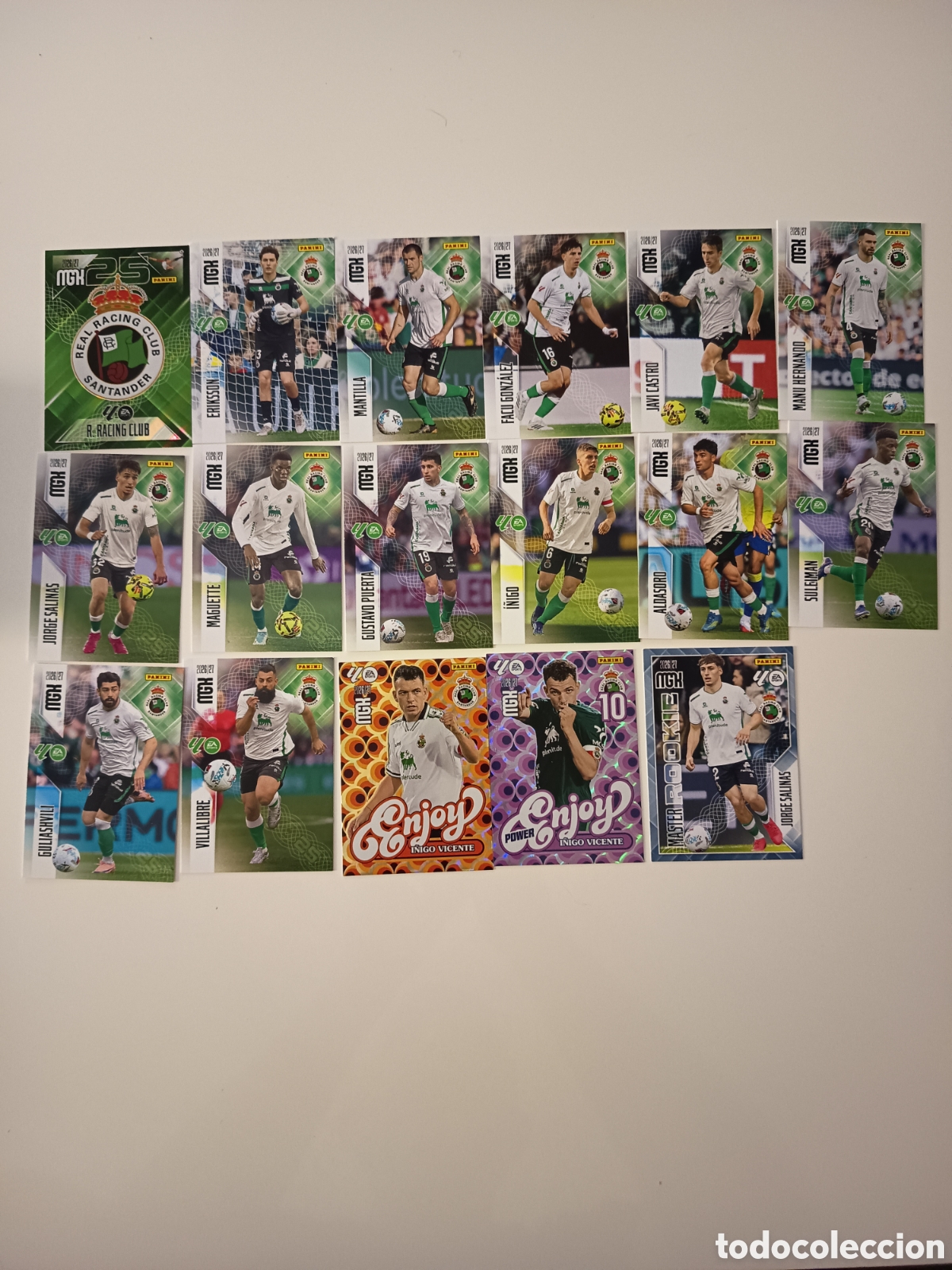 Cromos de f&uacute;tbol: Racing de Santander megacracks 2026-2027
