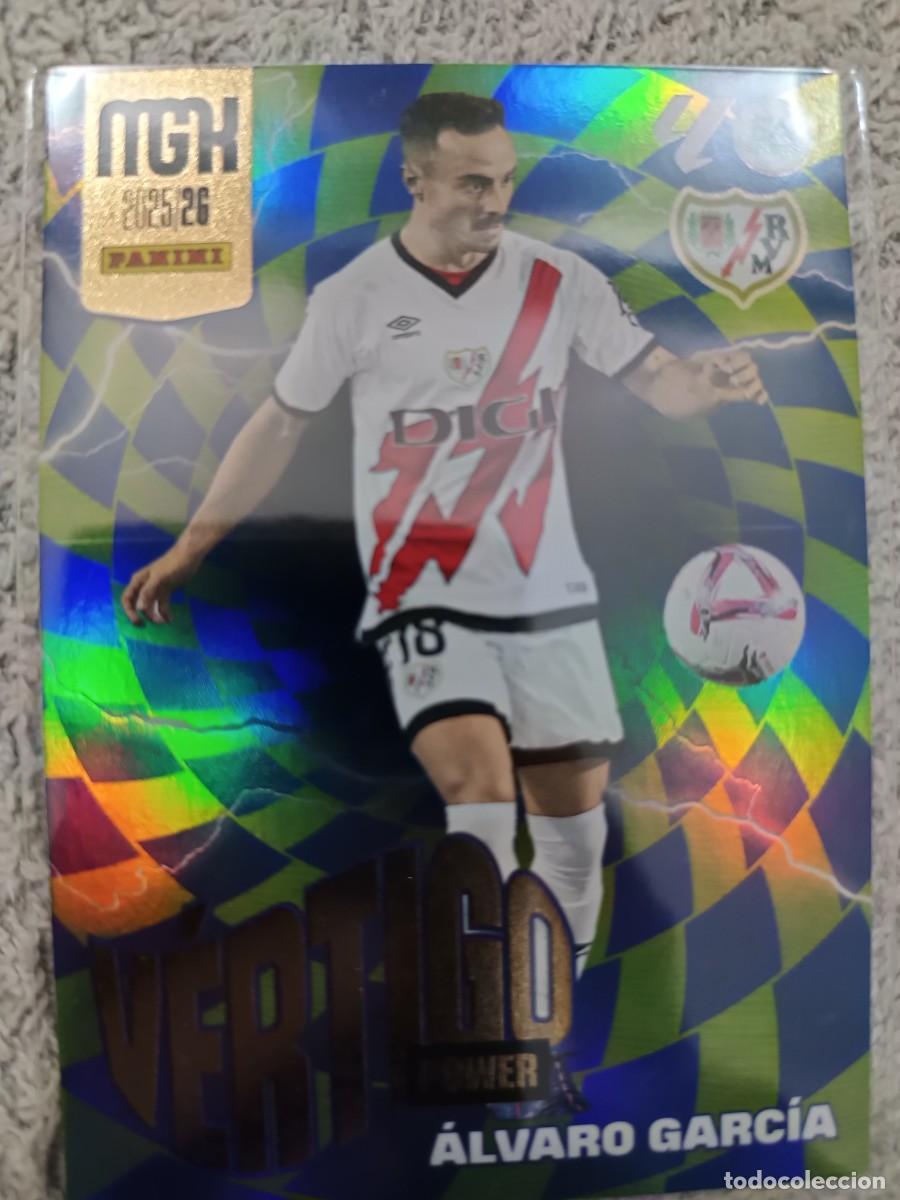 Cromos de f&uacute;tbol: MEGACRACKS 2025-2026 P379 ALVARO GARCIA VERTIGO POWER
