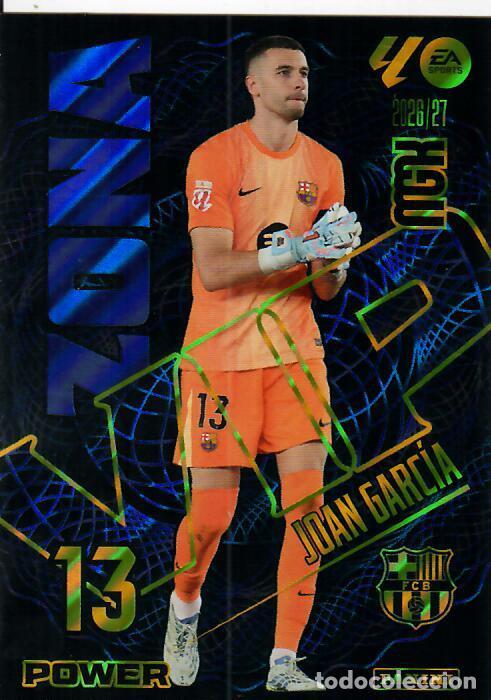 Cromos de f&uacute;tbol: TRADING CARD PANINI MEGACRACKS 26 27 - MGK 399 P ZONA VIP POWER - JOAN GARC&Iacute;A - BARCELONA
