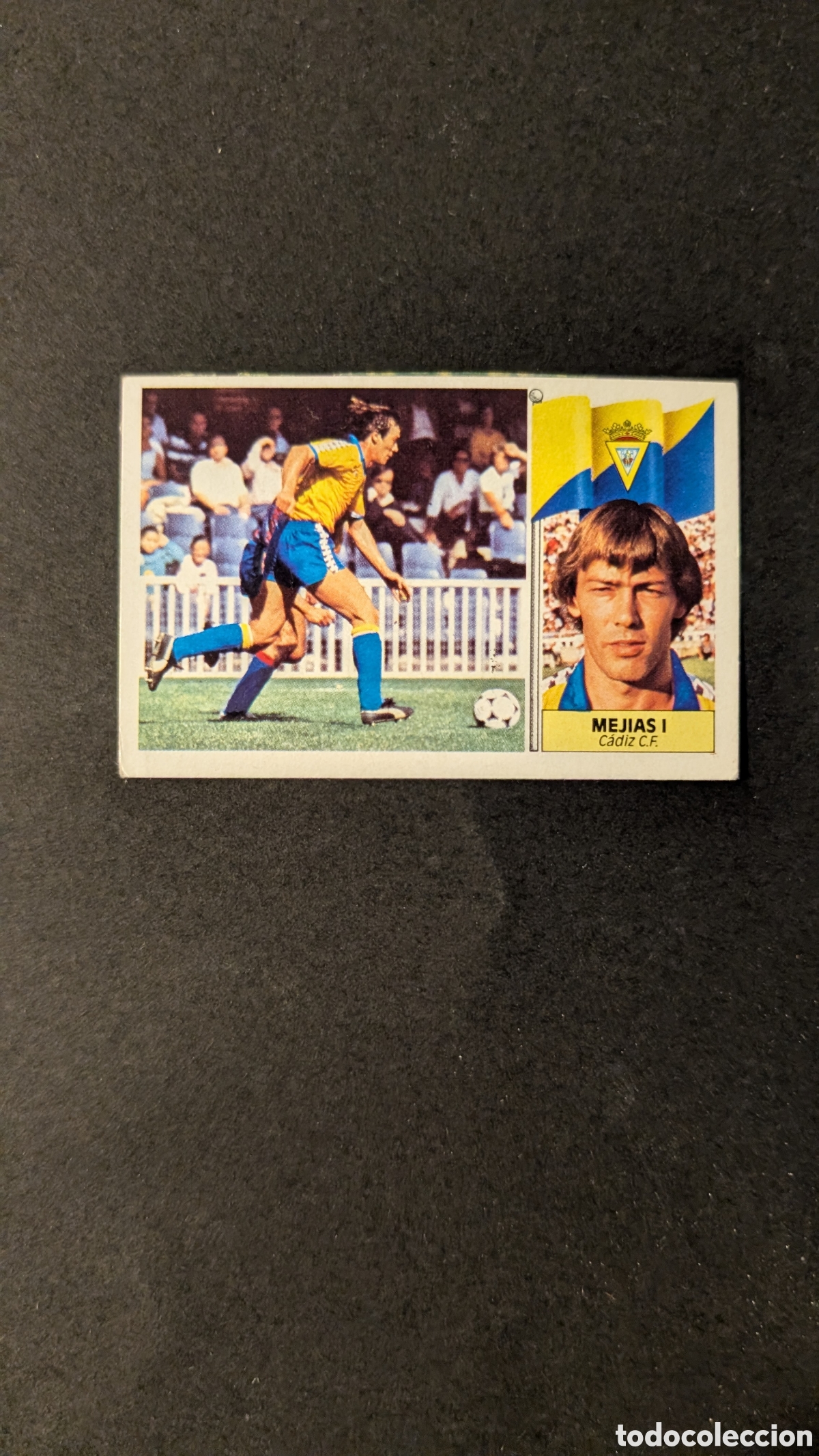 Cromos de f&uacute;tbol: L1 MEJIAS I CADIZ BAJA LIGA ESTE 1986/87 86 87 DESPEGADO