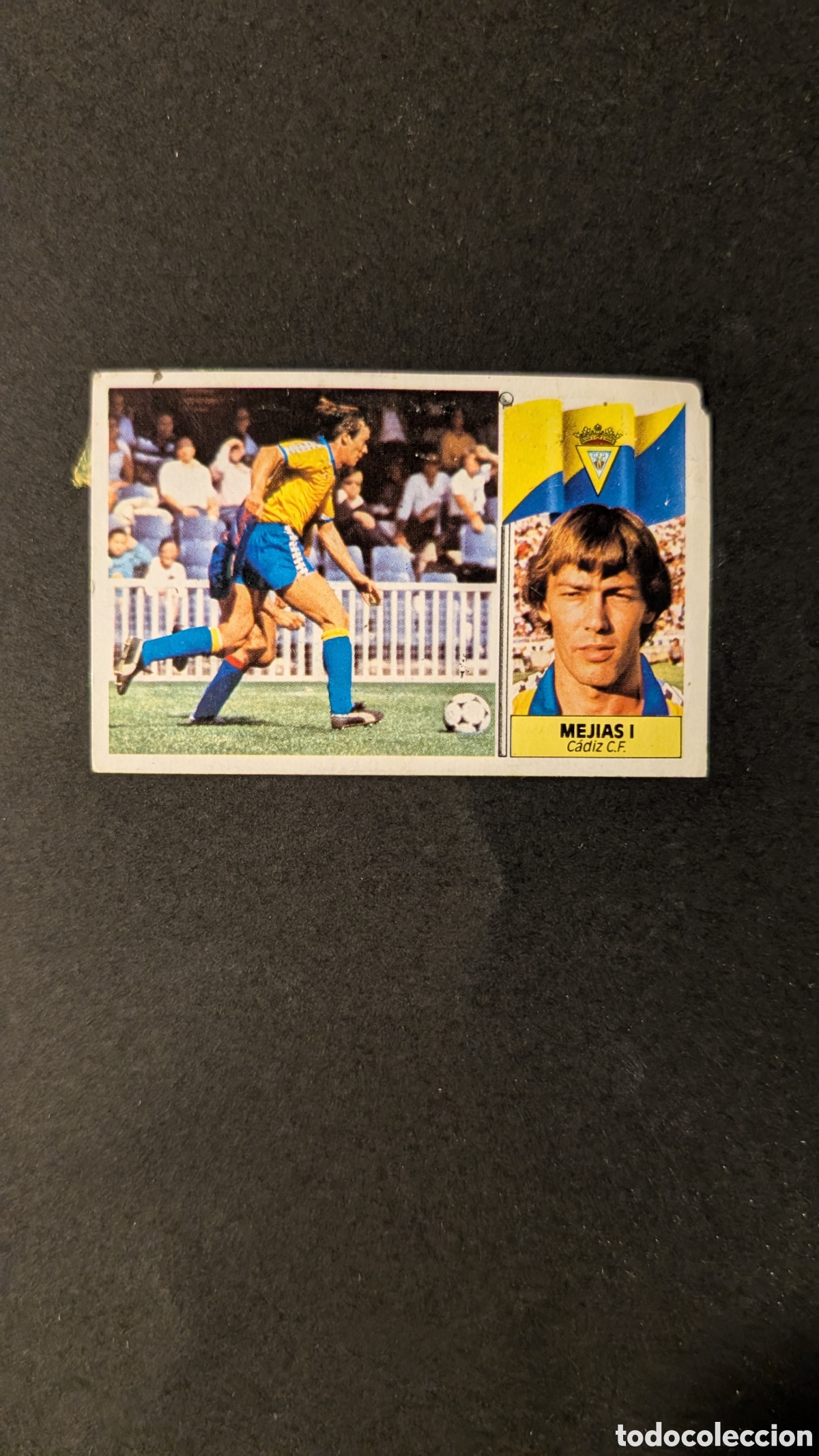 Cromos de f&uacute;tbol: L1 MEJIAS I CADIZ BAJA LIGA ESTE 1986/87 86 87 DESPEGADO
