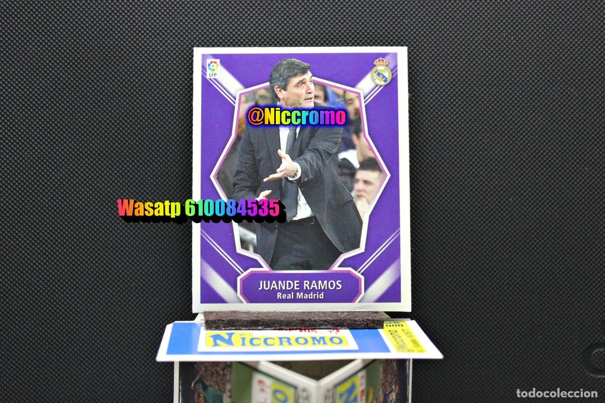 Cromos de f&uacute;tbol: juande ramos real madrid 2008 2009 nuevo sin pegar fichaje invierno ampliacion liga 08 09 niccromo