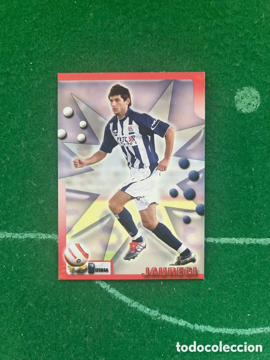 Cromos de f&uacute;tbol: 49 JAUREGI REAL SOCIEDAD TOP LIGA 2005 2006 MUNDICROMO TOP DEFENSA