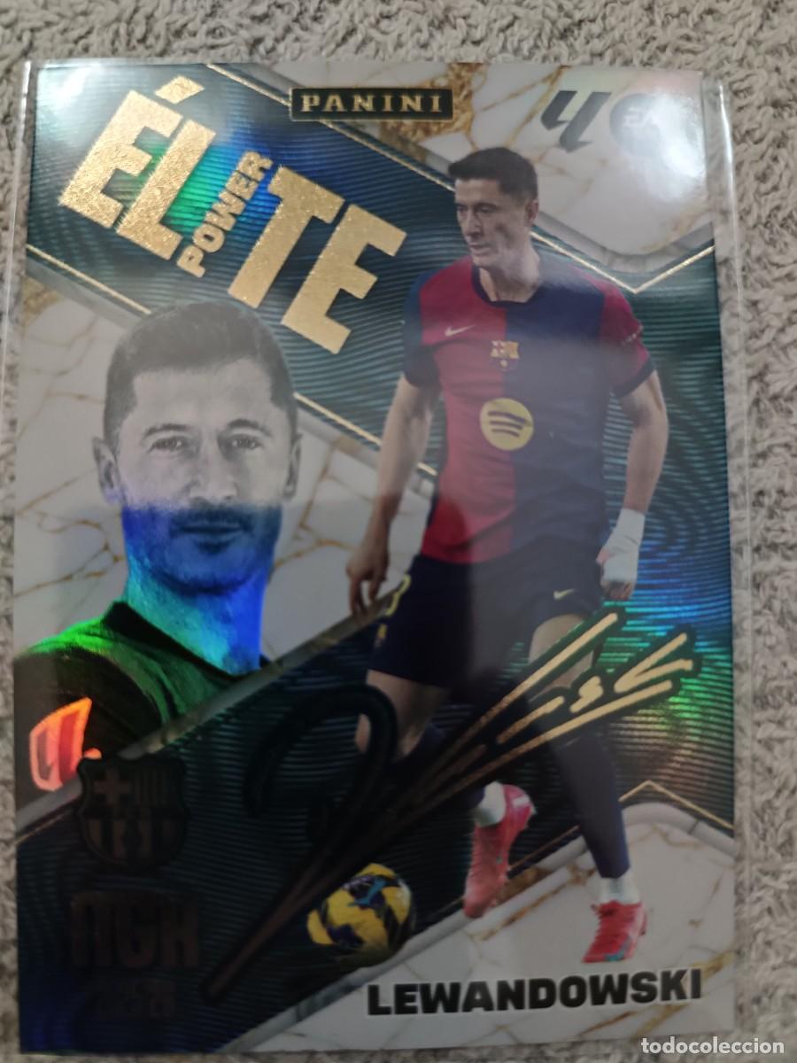 Cromos de f&uacute;tbol: MEGACRACKS 2025-2026 ELITE POWER P10 LEWANDOWSKI