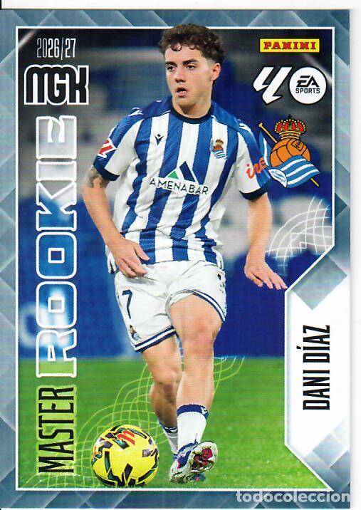 Cromos de f&uacute;tbol: TRADING CARD PANINI MEGACRACKS 26 27 - MGK 411 MASTER ROOKIE - DANI D&Iacute;AZ - R. SOCIEDAD
