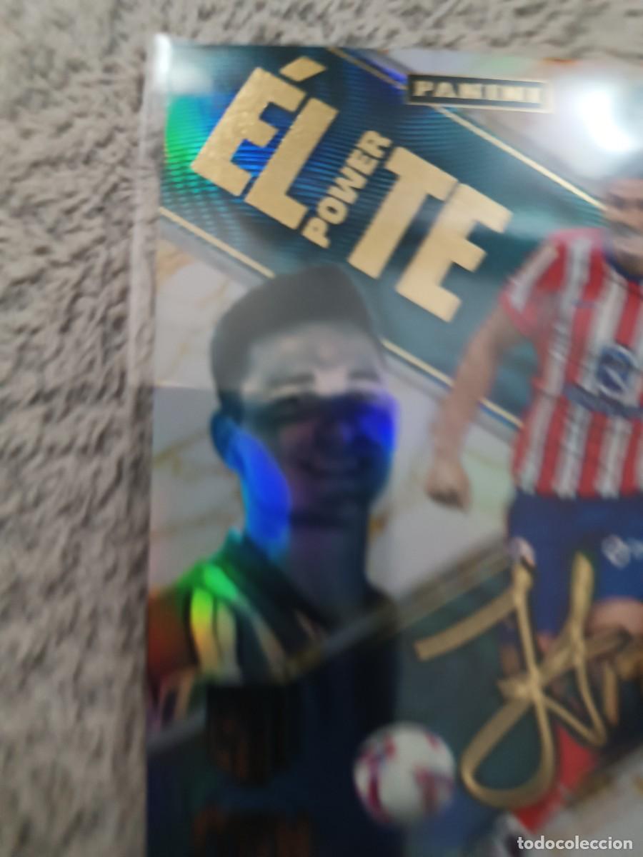Cromos de f&uacute;tbol: MEGACRACKS 2025-2026 P8 JULI&Aacute;N &Aacute;LVAREZ ELITE POWER FIRMADA