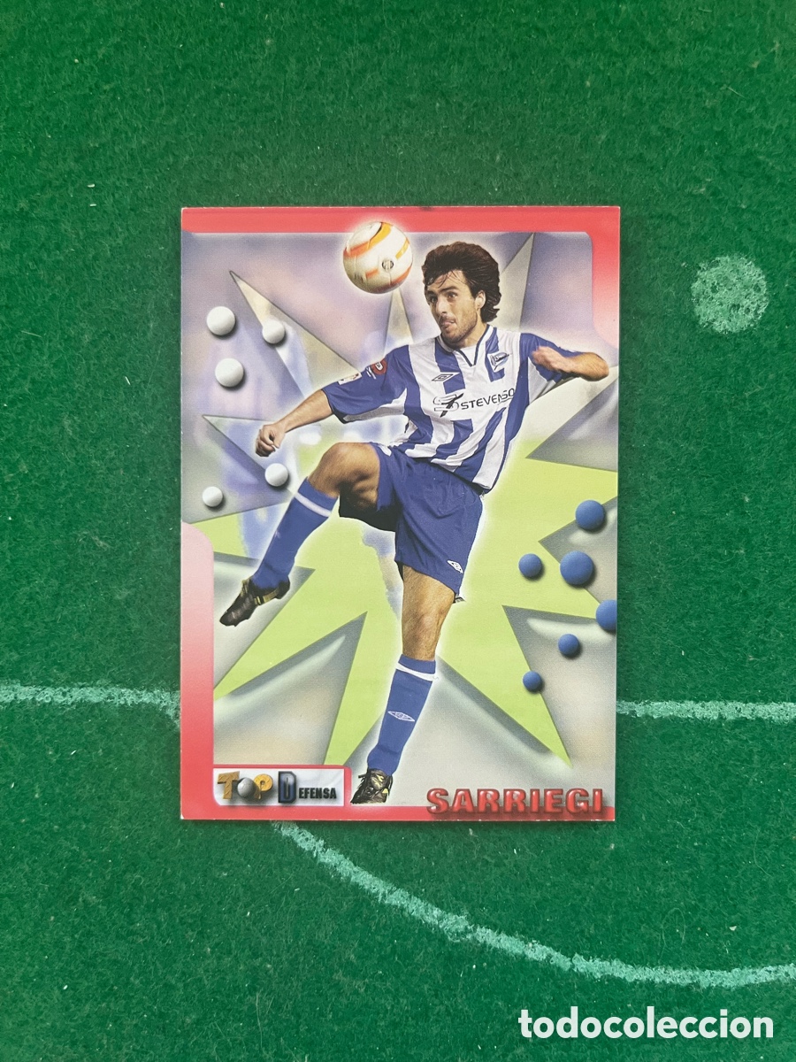 Cromos de f&uacute;tbol: 72 SARRIEGI DEPORTIVO ALAV&Eacute;S TOP LIGA 2005 2006 MUNDICROMO TOP DEFENSA