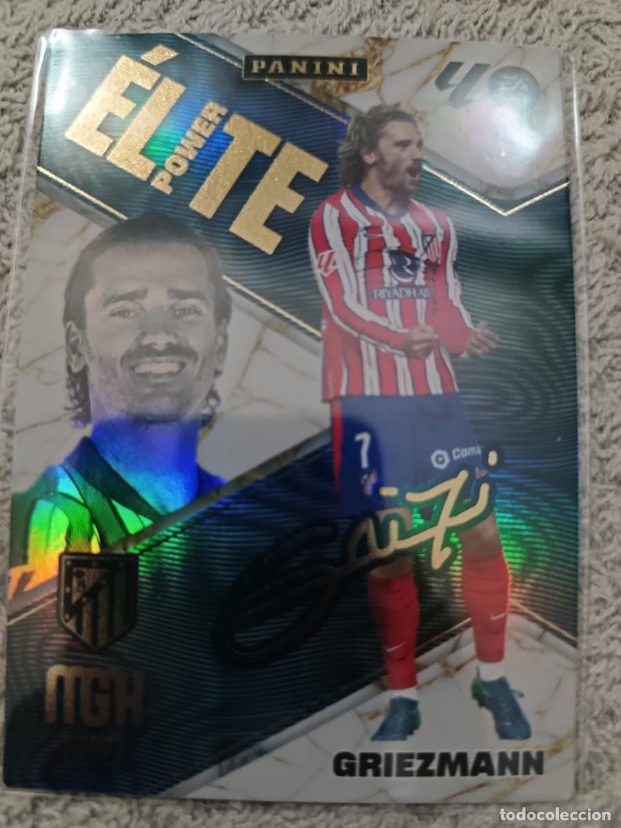 Cromos de f&uacute;tbol: MEGACRACKS 2025-2026 P6 GRIEZMANN ELITE POWER FIRMADA