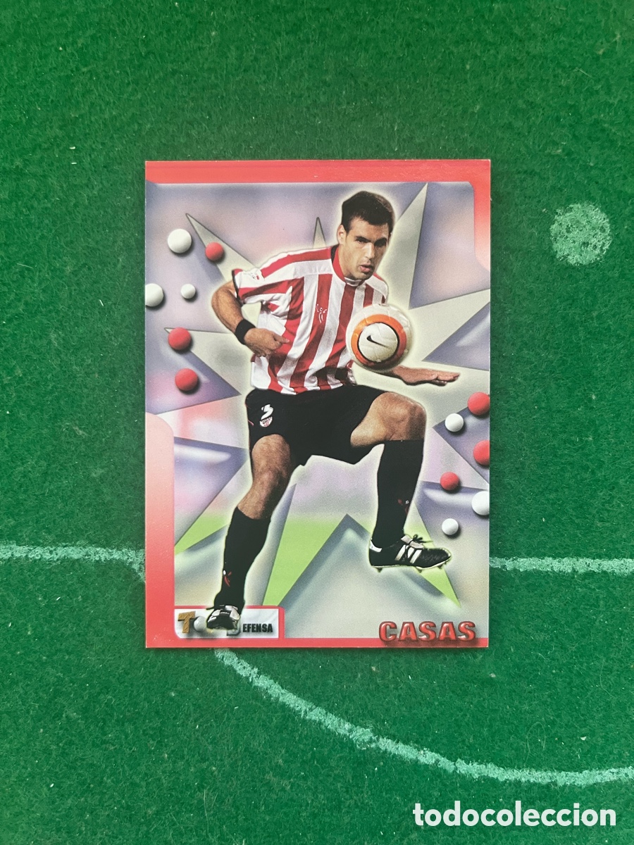Cromos de f&uacute;tbol: 81 CASAS ATHLETIC DE BILBAO TOP LIGA 2005 2006 MUNDICROMO TOP DEFENSA