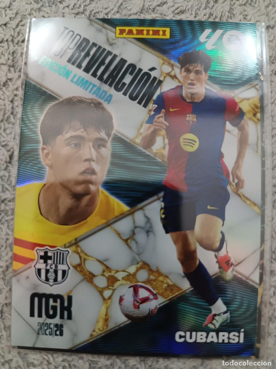 Cromos de f&uacute;tbol: MEGACRACKS 2025-2026 CUBARSI TOP REVELACION EDICION LIMITADA